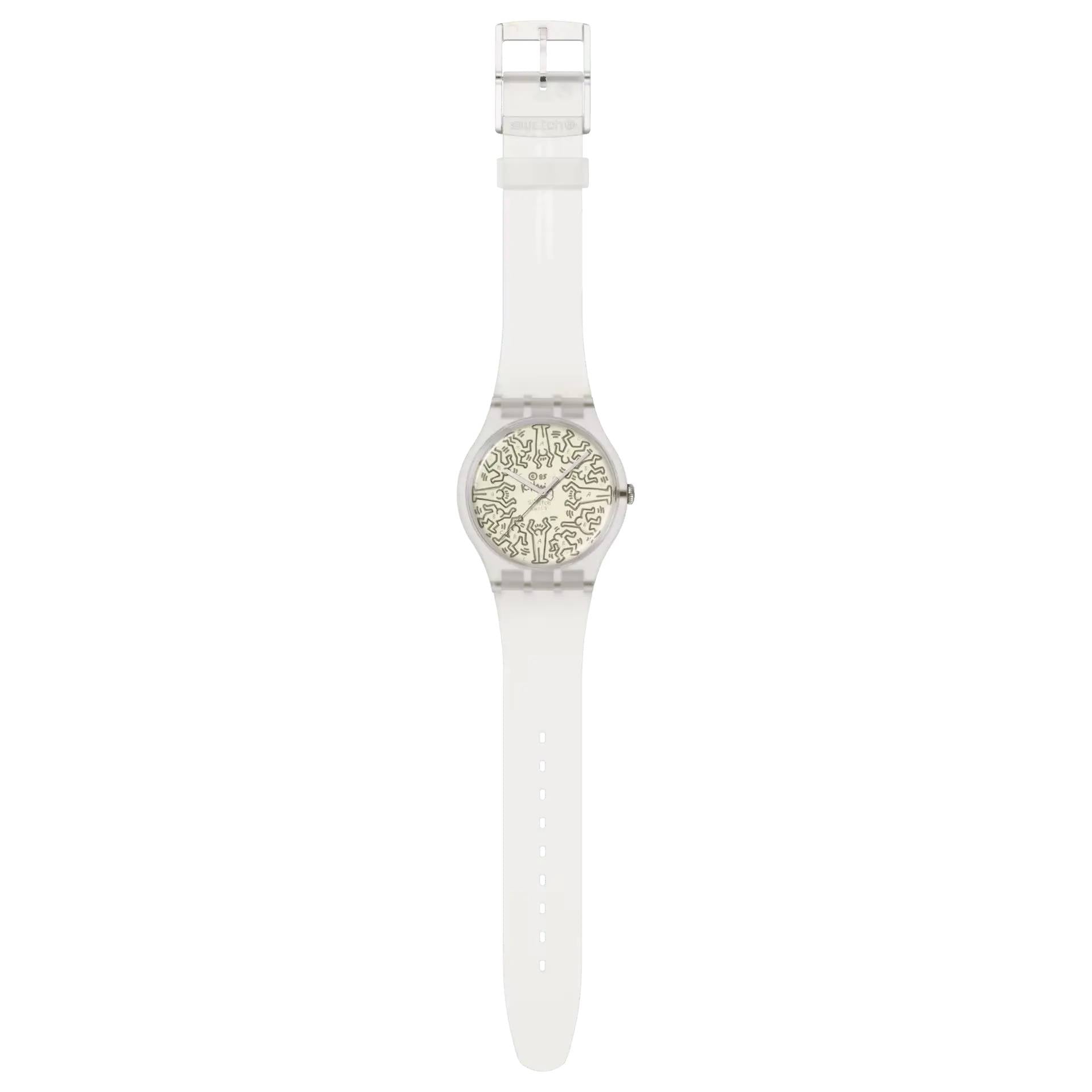 Orologio Unisex Swatch FROM THE ARCHIVE Keith Haring SO29Z145