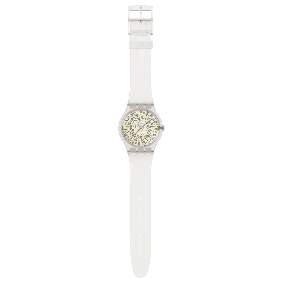 Orologio Unisex Swatch FROM THE ARCHIVE Keith Haring SO29Z145