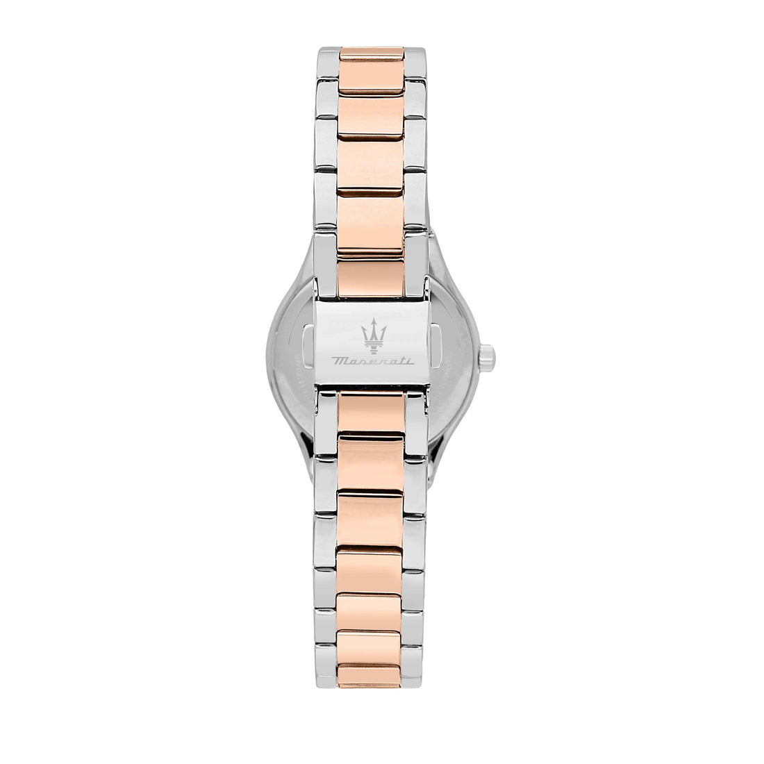 Orologio Donna Maserati Acciaio Bicolore Rosè Quarzo Solo Tempo Zirconi R8853151502