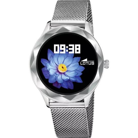 Orologio Lotus Smartwatch Acciaio Milano Cinturino gomma 50035/1