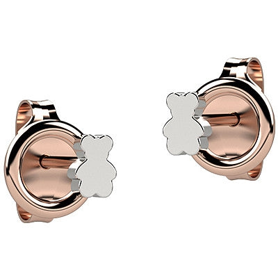Orecchini Bambini Nanàn Argento 925 Cerchio Rosa NAN0136