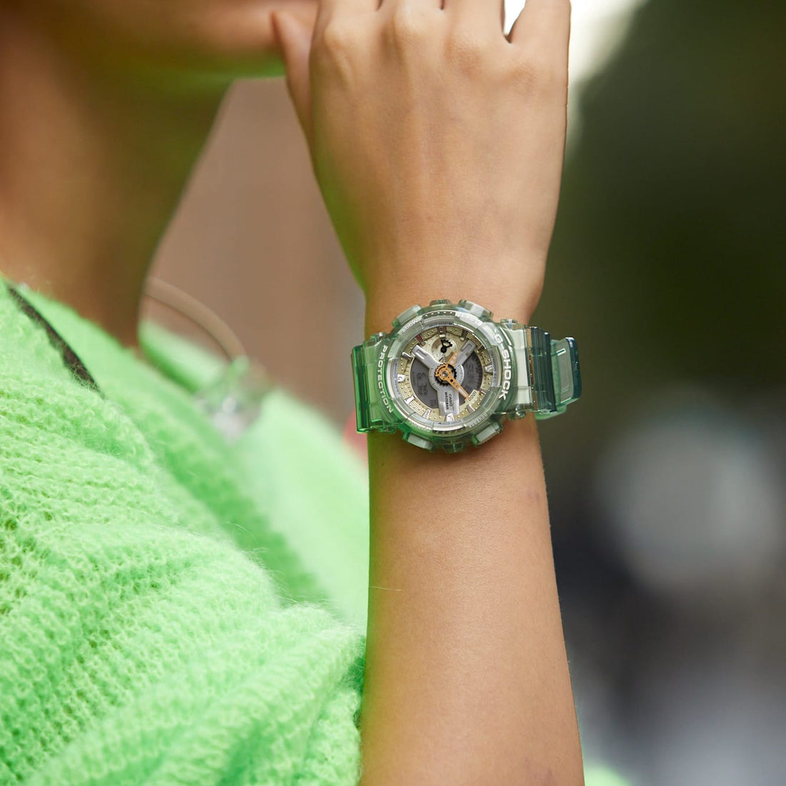 Orologio Donna Casio G-Shock Analogico Digitale Gomma GMA-S1100GS-3AER