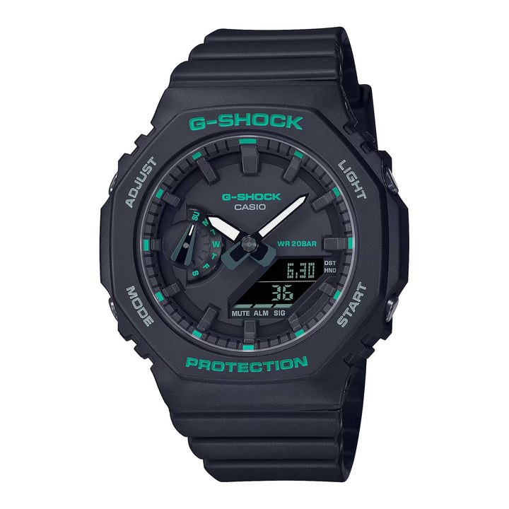 Orologio Uomo Ragazzo Casio G-SHOCK Quarzo Nero Blu Elettrico GMA-S2100GA-1AER