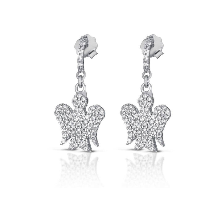 Orecchini Donna Argento 925 Roberto Giannotti Angelo Bianco Zirconi GIA341