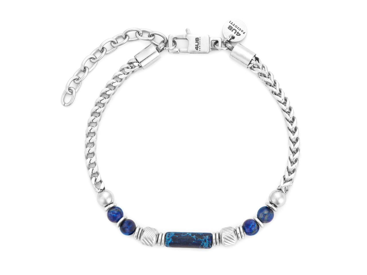 Bracciale Uomo 4US Cesare Paciotti Acciaio e Biglie Lapis 4UBR7807
