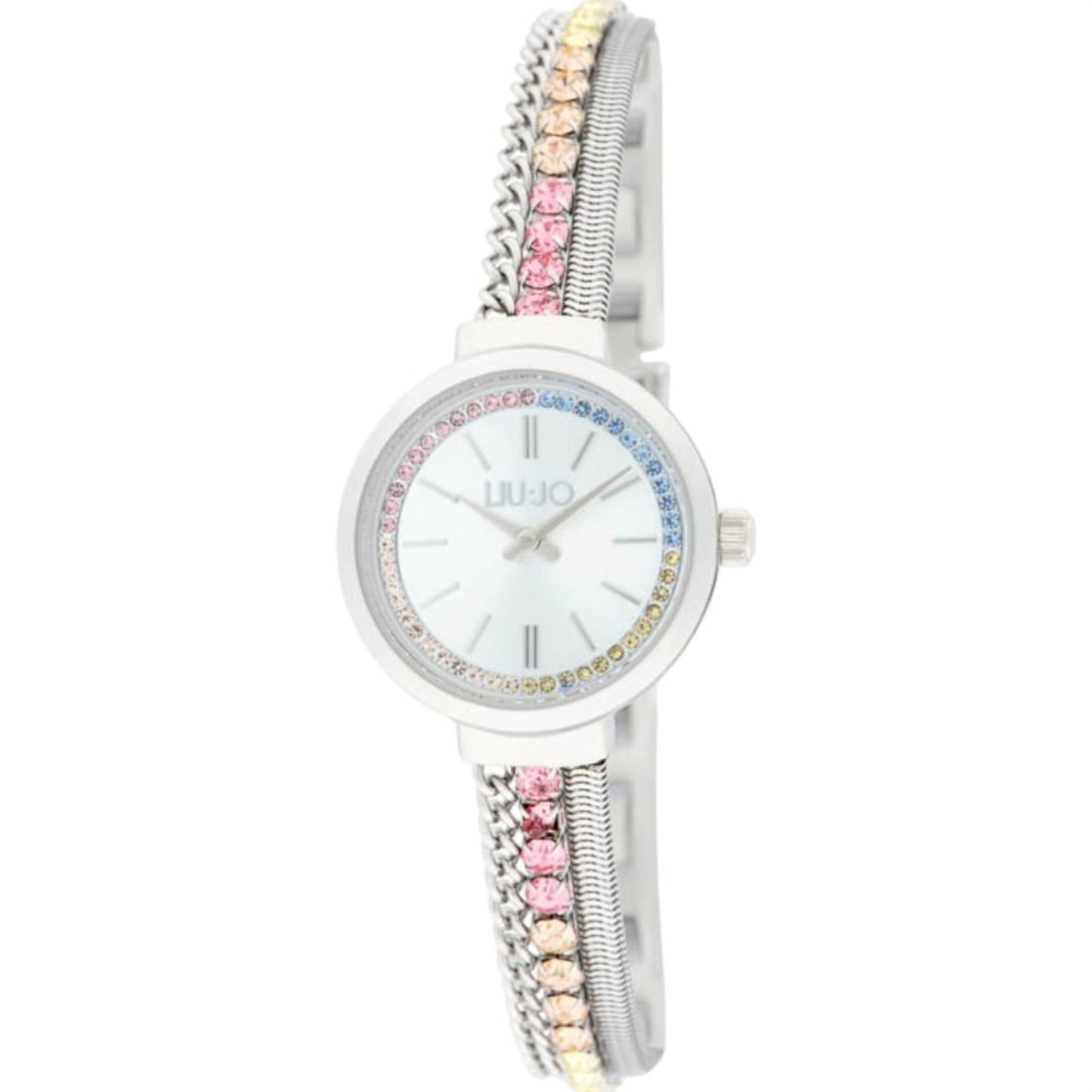 Orologio Donna Liu Jo Acciaio Ensemble Tennis Zirconi multicolor Quarzo TLJ2729