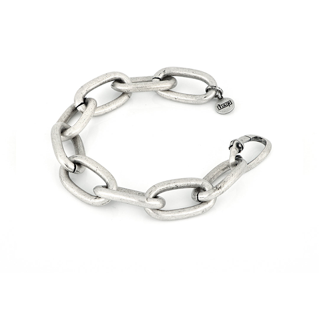 Bracciale Donna Unoaerre In Bronzo Argentato Con Maglia Forzatina 000EXB4674000
