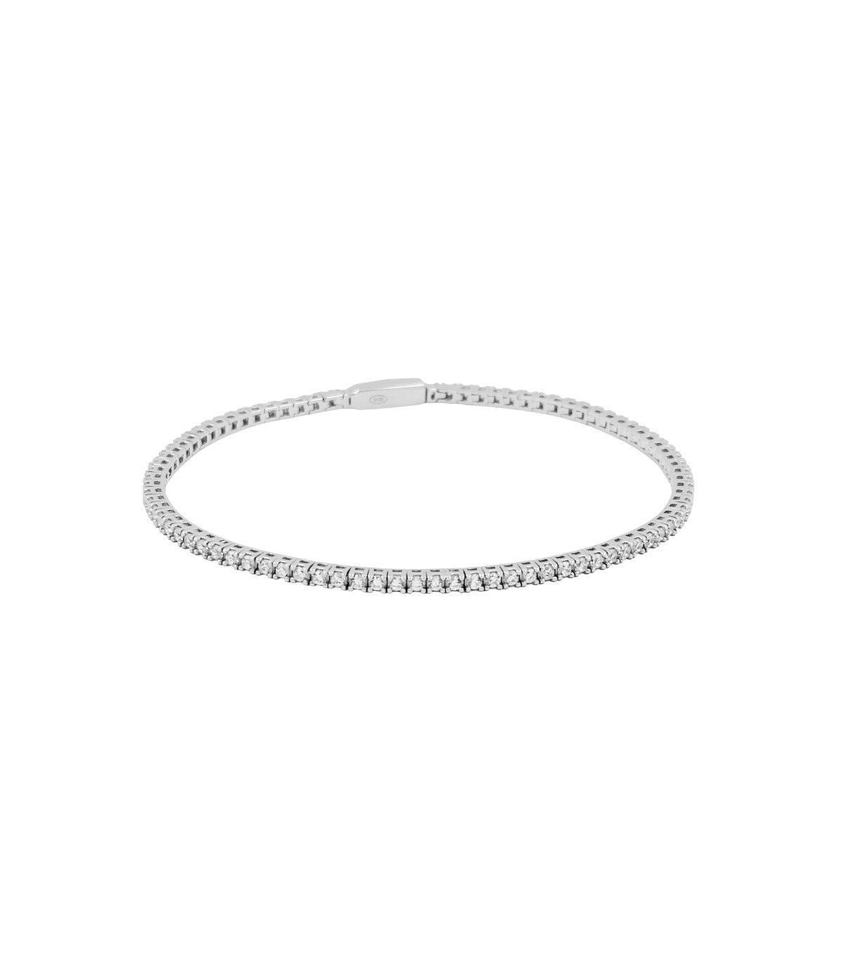Bracciale Uomo Zancan Tennis Argento 925 Zirconi  bianchi ESB075-B