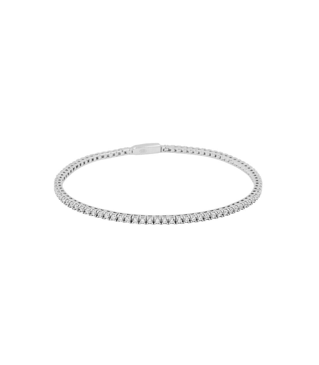 Bracciale Uomo Zancan Tennis Argento 925 Zirconi  bianchi ESB075-B