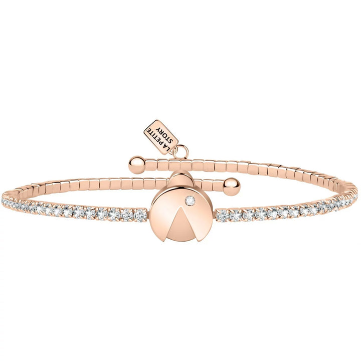 Bracciale Donna La Petite Story Ottone Con Zirconi Bianchi LPS05ARR66
