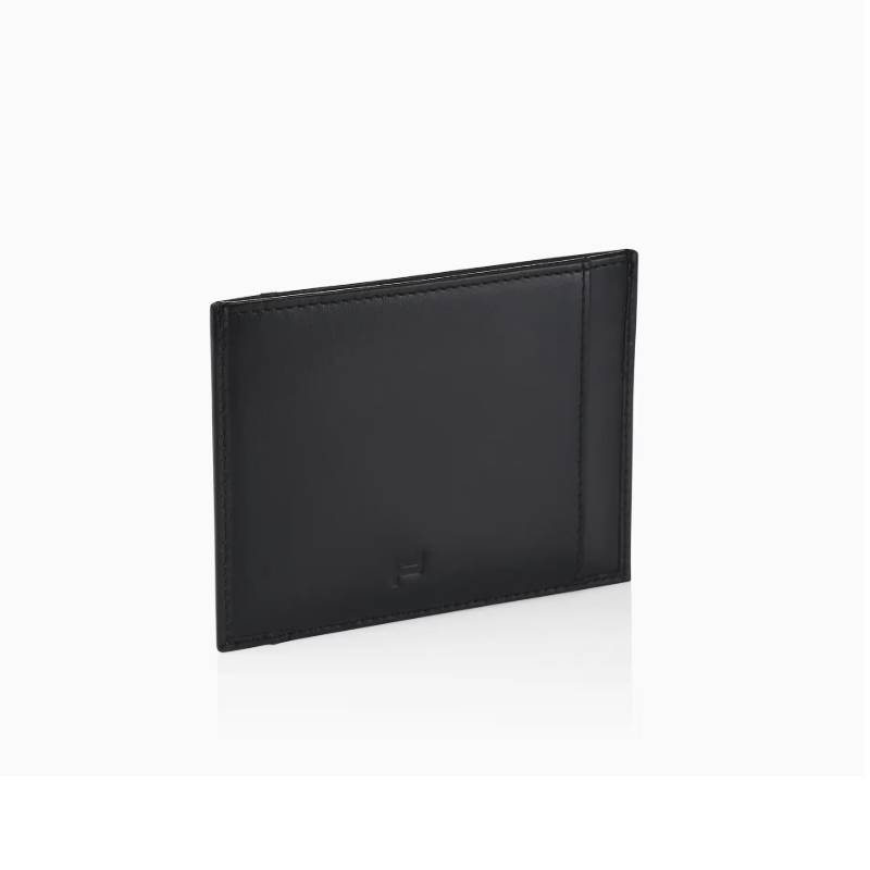 Porta Carte Classico Porsche Design Pelle Liscia Nera OBE09919-001