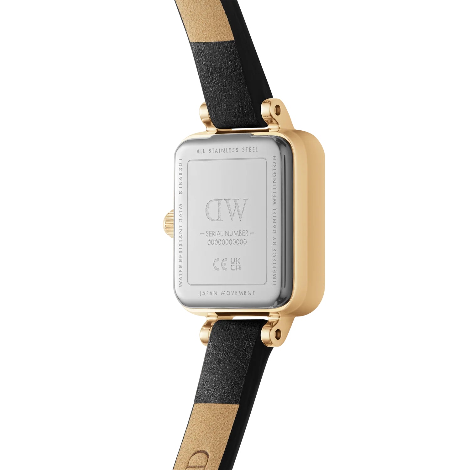 Orologio Donna Daniel Wellington Quadro Mini Acciaio Dorato DW00100729
