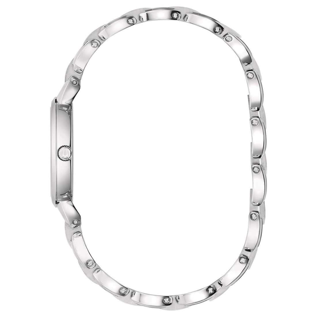Orologio Donna Bulova Quarzo Solo Tempo Classic lady Madreperla Acciaio Diamanti 96P230