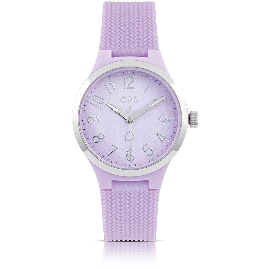 Orologio Donna OPS Quarzo Solo Tempo Gomma Plastica OPSPW-872-1750