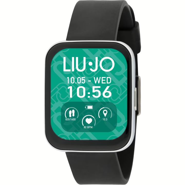 Orologio Liu Jo Uomo Smartwatch Cinturino Gomma Voice Slim SWLJ087
