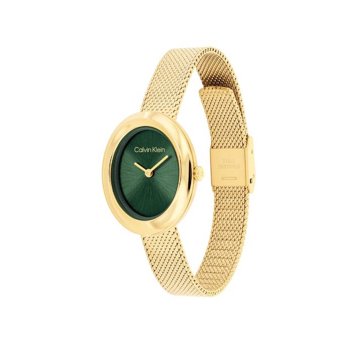 Orologio Donna Acciaio Oro Calvin Klein Quarzo Solo Tempo 25100152