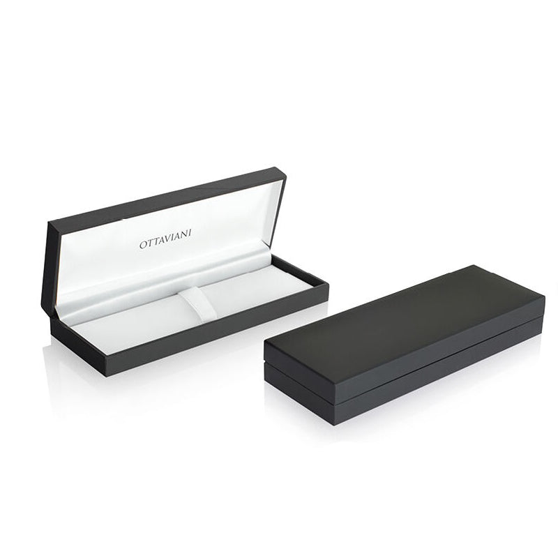 Penna Ottaviani Biro Roller Acciaio Nero Home Collection 84284