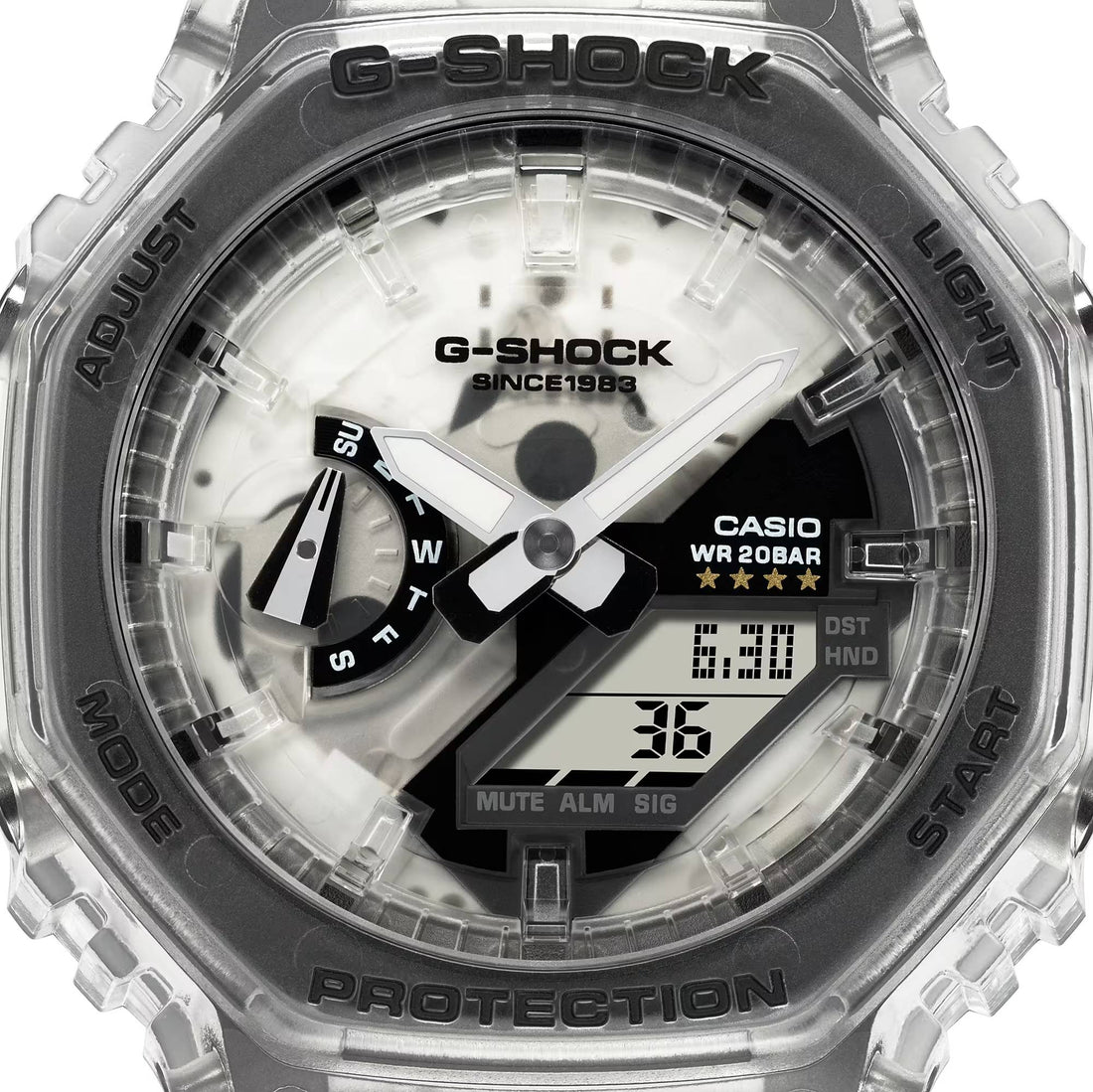 Orologio Uomo Casio G-Shock Digitale Special Edition Clear Remix GA-2140RX-7AER