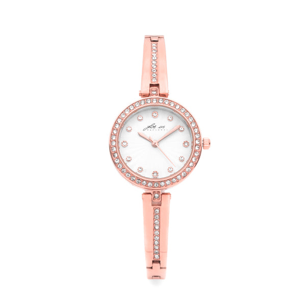 Orologio Donna 4US Cesare Paciotti Semirigido Rosè Zirconi T4SW473