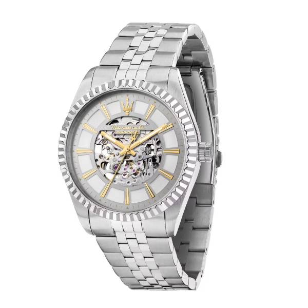 Orologio Uomo Maserati Competizione Acciaio Automatico R8823100007