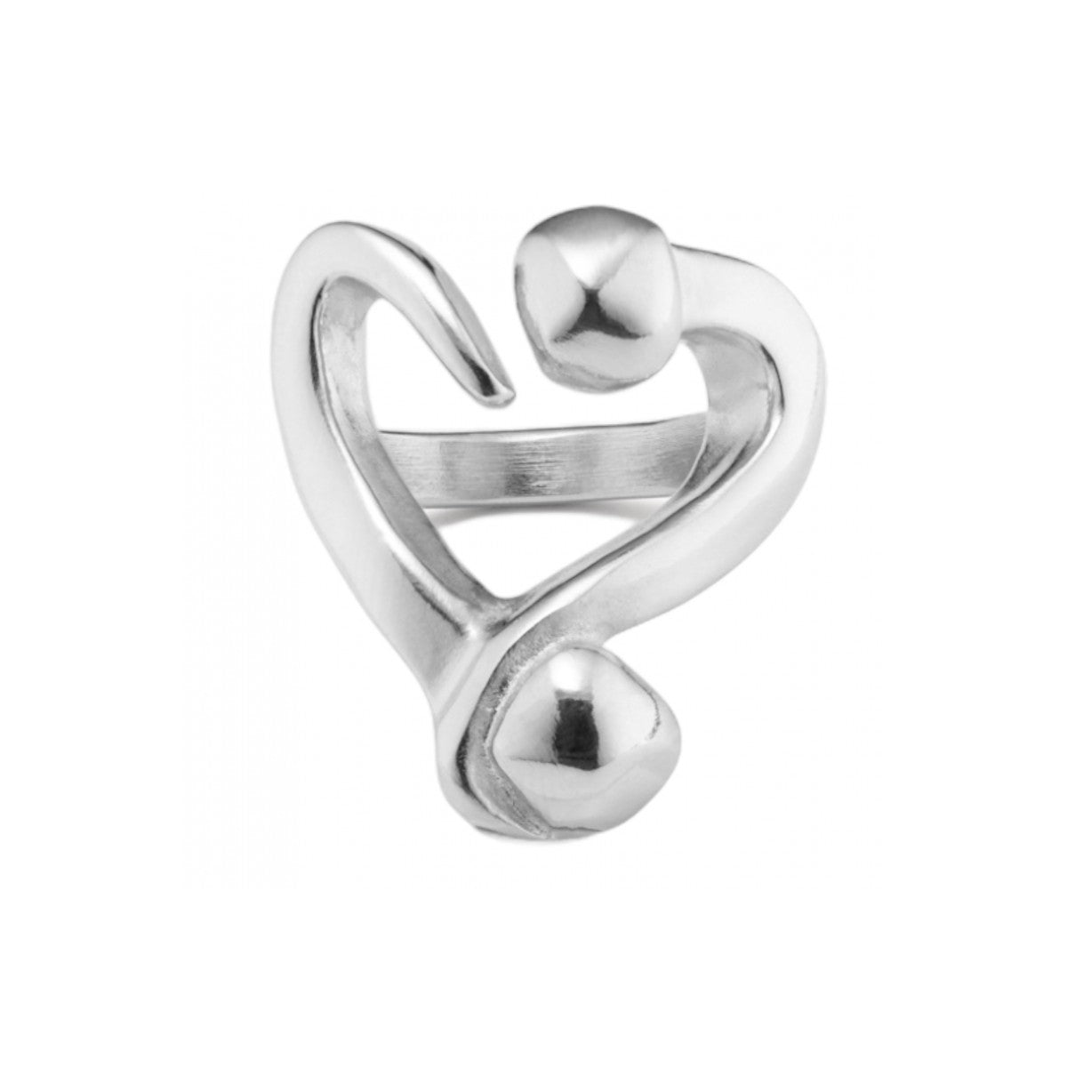 Anello Donna Uno De 50 One Love Cuore Zama Lucido ANI0777MTL00015