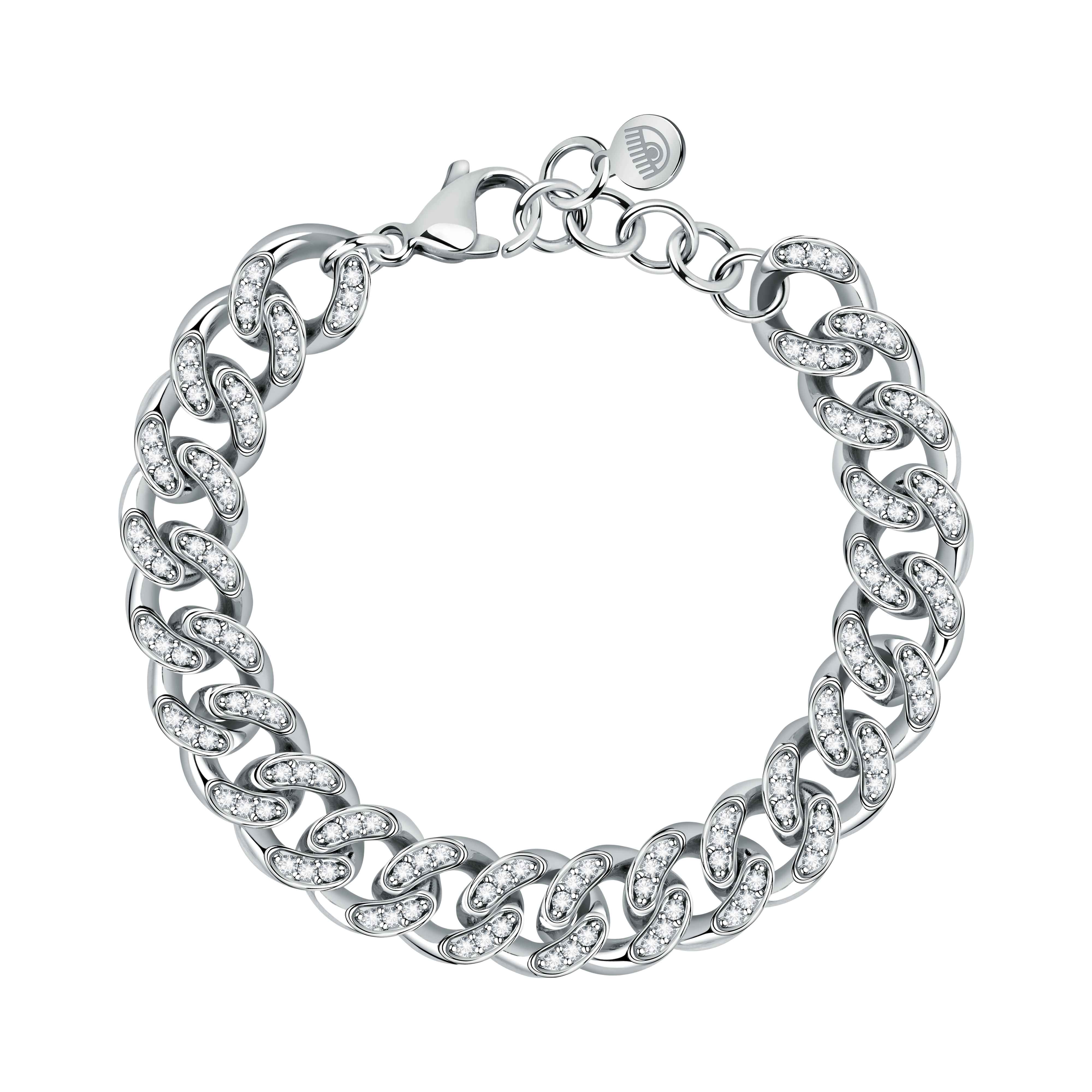 Bracciale Donna Chiara Ferragni Catena Groumette Zirconi
