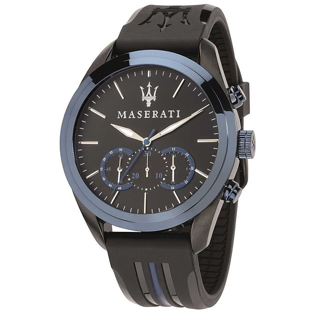 Orologio Uomo Acciaio Maserati Quarzo Cronografo Data  traguardo R8871612006