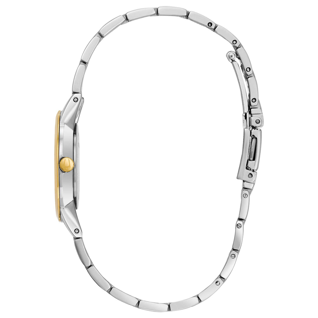 Orologio Donna Bulova Quarzo Solo Tempo Classic Acciaio Bicolore Diamanti 98P115