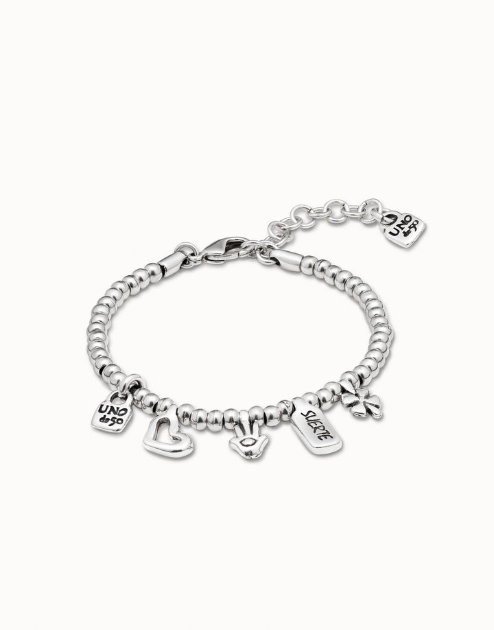 Bracciale Donna Uno De 50 Multi ciondolo Argento Zama Semirigido PUL1855MTL0000M