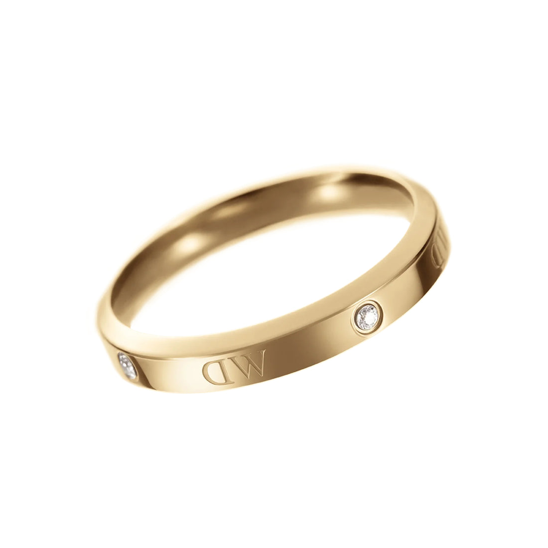 Anello Donna Daniel Wellington Oro Lumine Zirconi Misura 14 DW00400288