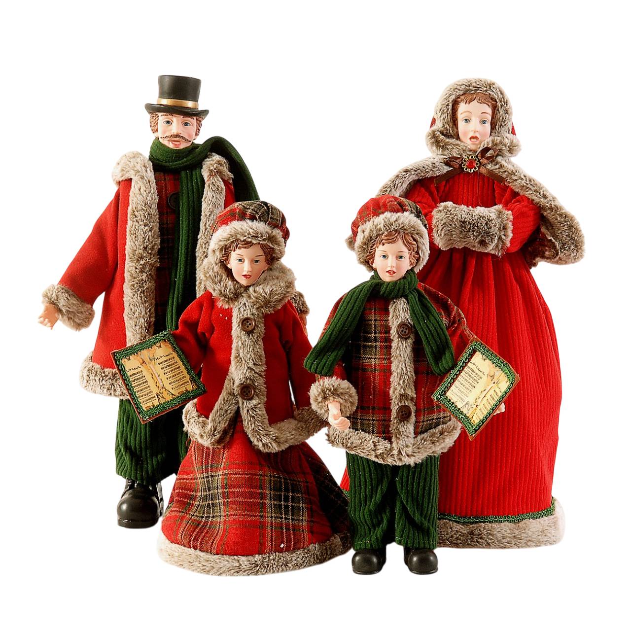 Famiglia Natalizia Vetur 46 cm 18262