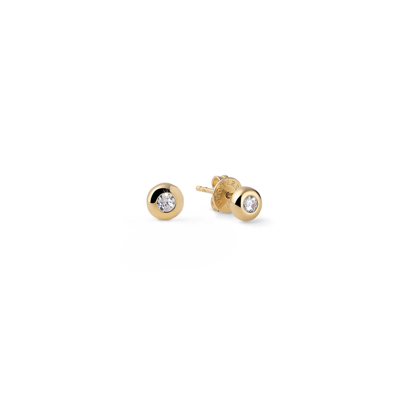 Orecchini Donna Unoaerre Argento 925 Dorato Punto Luce 571684