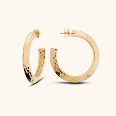 Orecchini Donna Etrusca Cerchio Martellati WSET00909.YG