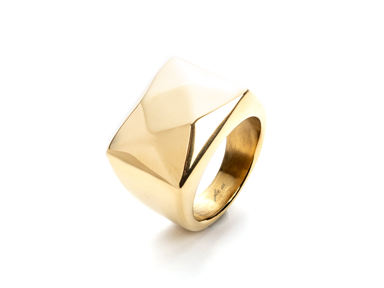 Anello Donna 4US Cesare Paciotti Acciaio dorato  4UAN5307W/14
