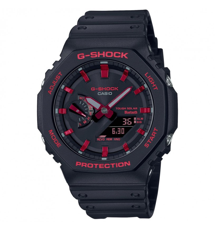 Orologio Uomo Casio G-SHOCK Gomma Quarzo Nero GA-B2100BNR-1AER