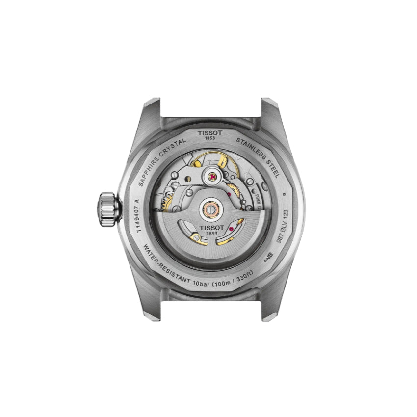 Orologio Uomo Tissot Acciaio PR516 Petrolio Automatico T1494071104100