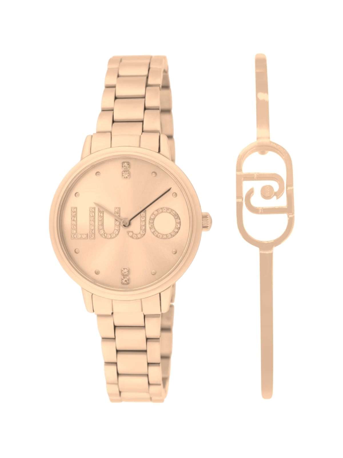 Orologio Donna Liu Jo Luxury Couple Plus Acciaio Zirconi Bracciale TLJ2519