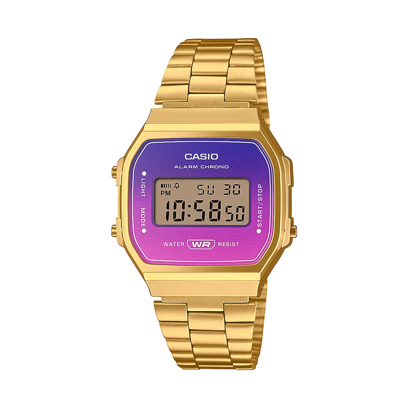 Orologio Donna Acciaio Casio Digitale Vintage A168WERG-2AEF