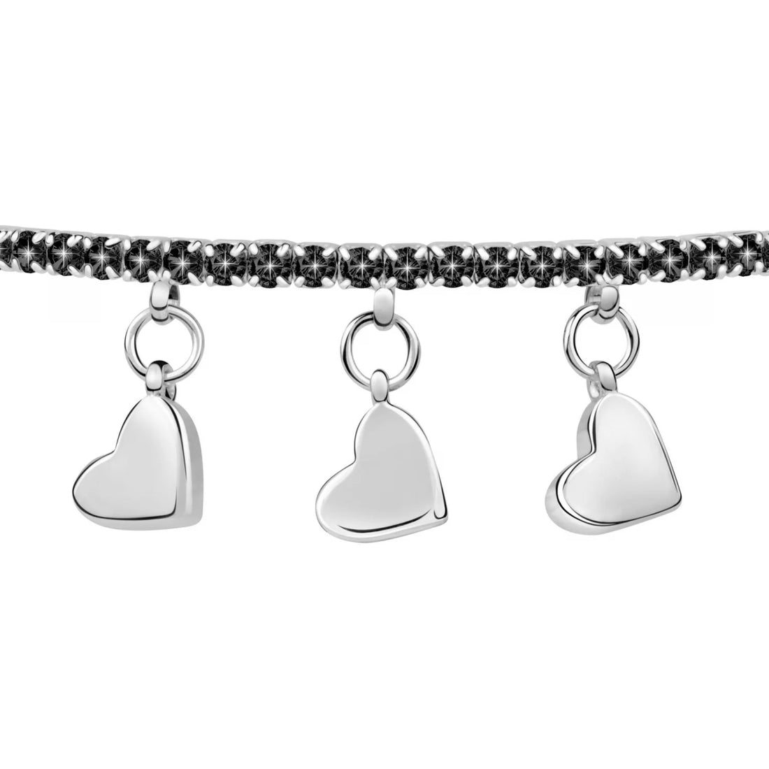 Bracciale Donna La Petite Story Ottone Con Zirconi Neri Story Love LPS05AQJ13