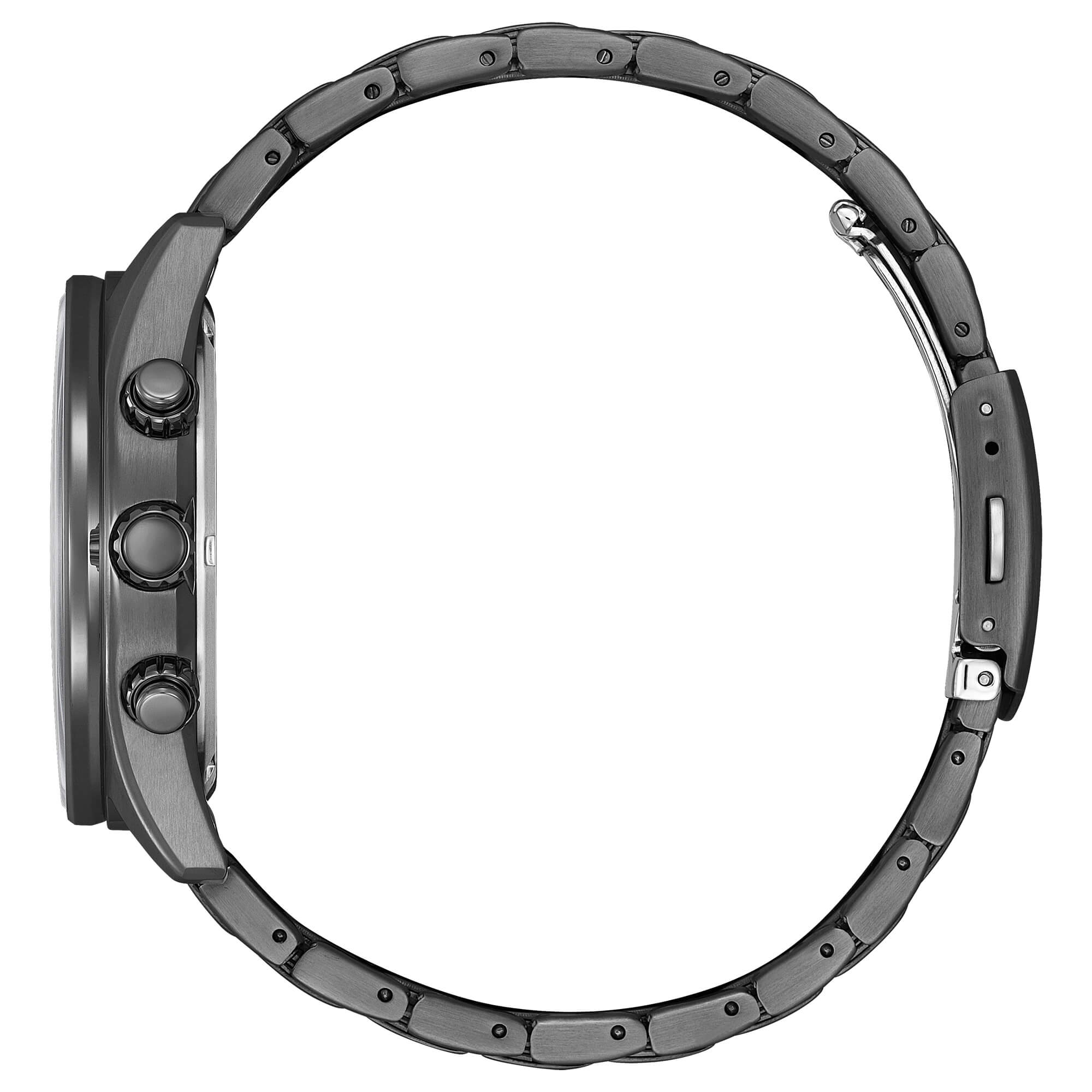 Orologio Uomo Citizen Eco Drive Cronografo Urban OF Acciaio PVD Nero CA0775-79E