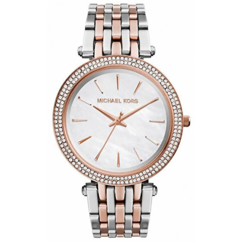 Orologio Donna Michael Kors Acciaio Rosè Madre Perla Solo Tempo MK3321