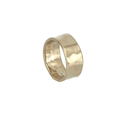 Anello Donna Unoaerre Argento 925 Dorato Lucido Fascia 510401