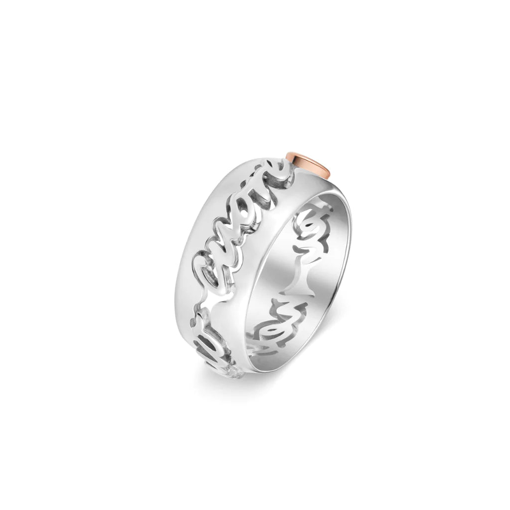 Anello Donna Roberto Giannotti Sei nel mio Cuore Diamante 0.03 CT SFA158-20