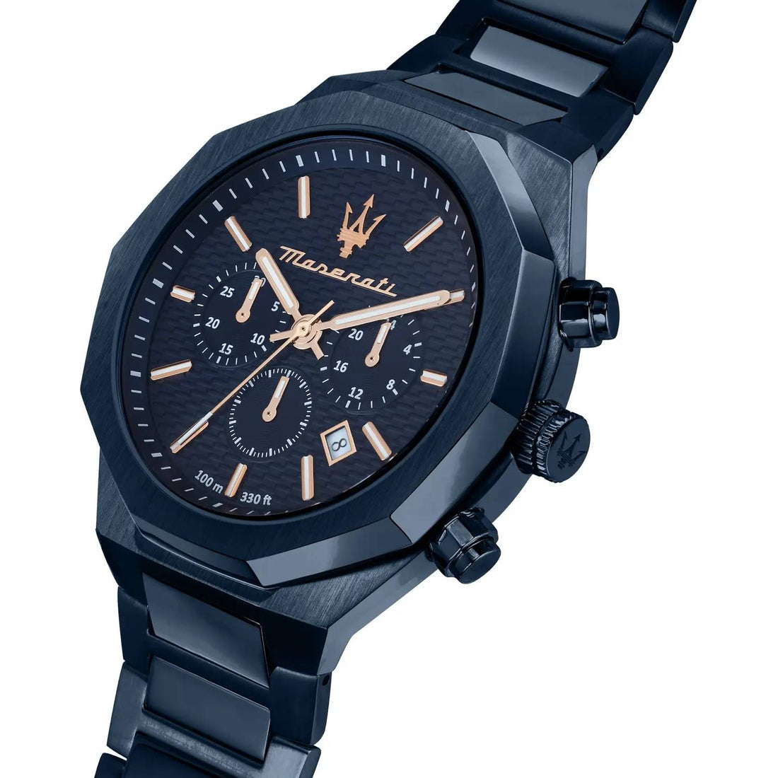 Orologio Uomo Maserati Quarzo Cronografo Acciaio Blu R8873642008