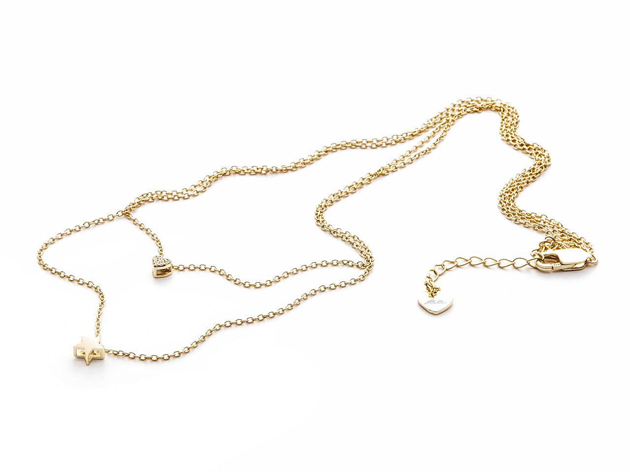 Collana Donna 4US Cesare Paciotti Argento 925 Con Zirconi Bianchi 4UCL4585W