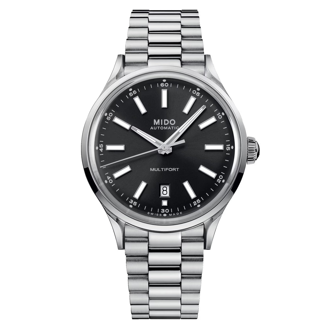 Orologio Uomo Mido Patrimony Powerwind Multifort Antracite M040407110610