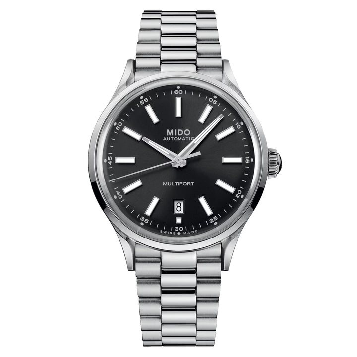 Orologio Uomo Mido Patrimony Powerwind Multifort Antracite M040407110610