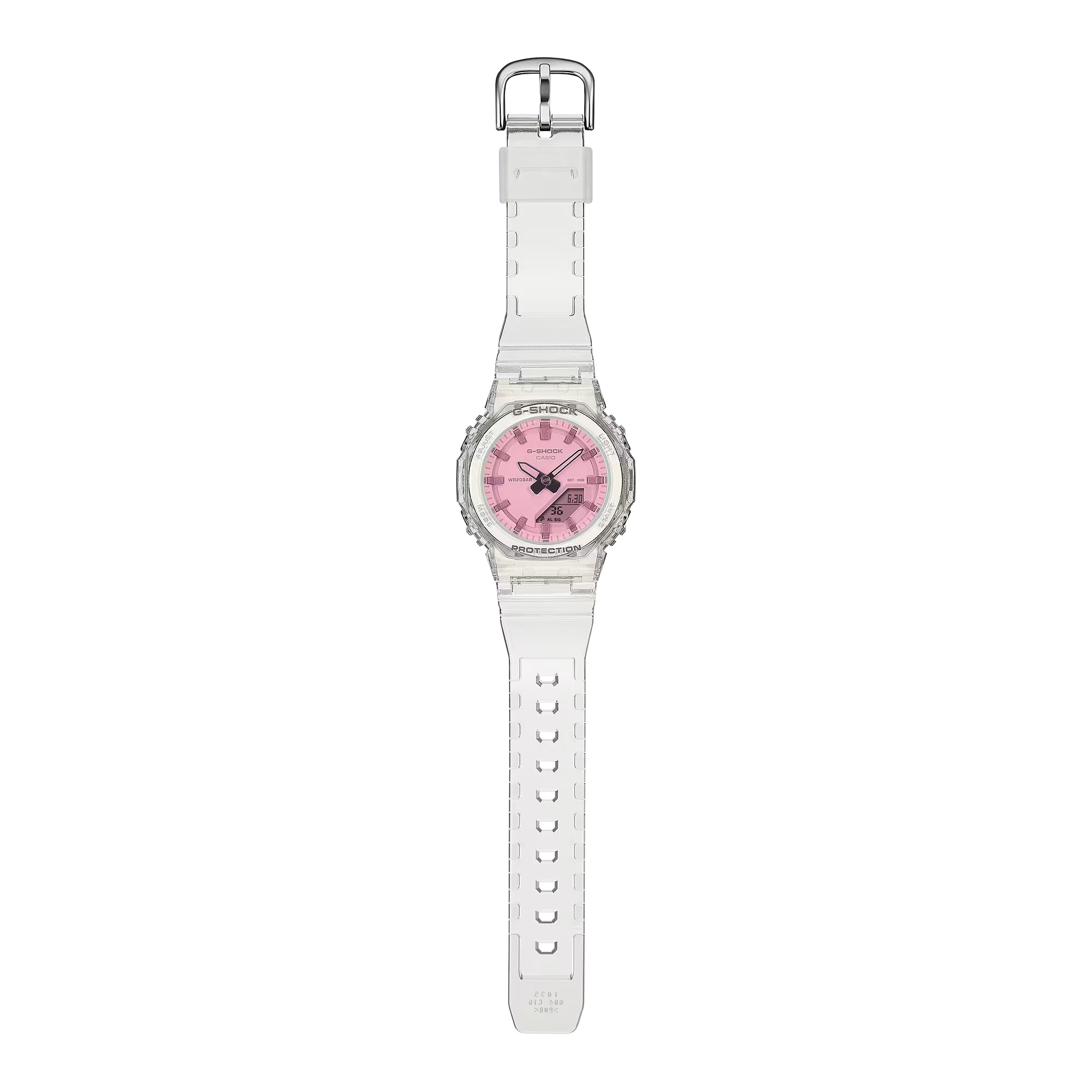 Orologio Donna Ragazza Casio G-SHOCK Trasperente Rosa GMA-P2100SR-1AER