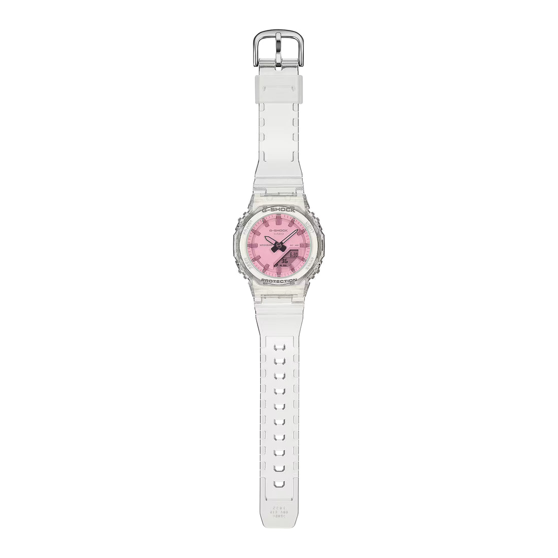 Orologio Donna Ragazza Casio G-SHOCK Trasperente Rosa GMA-P2100SR-1AER
