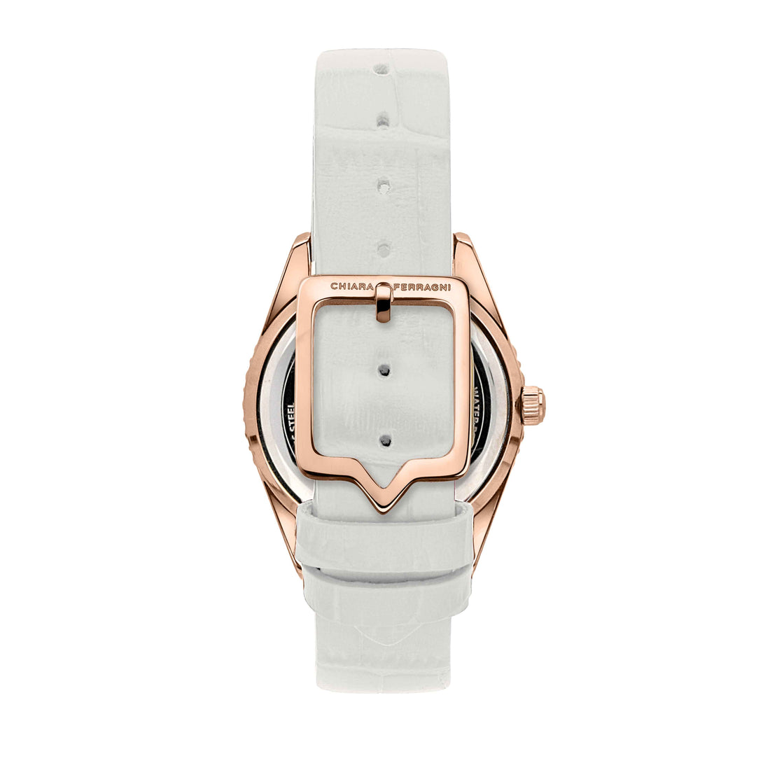 Orologio Donna Chiara Ferragni Quarzo Solo Tempo Acciaio Rosè Pelle